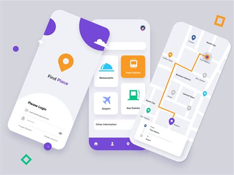 Place Finder Mobile Application UX UI Designer By Hira Riaz For ConvrtX On Dribbble