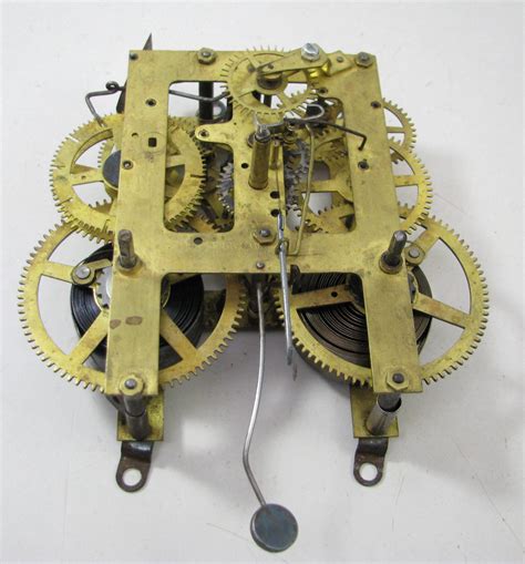 Antique Ingraham Mantel Clock Movement Parts Repair Antique Price