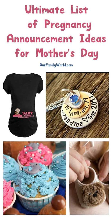 Ultimate List Of Pregnancy Announcement Ideas For Mothers Day In Jul