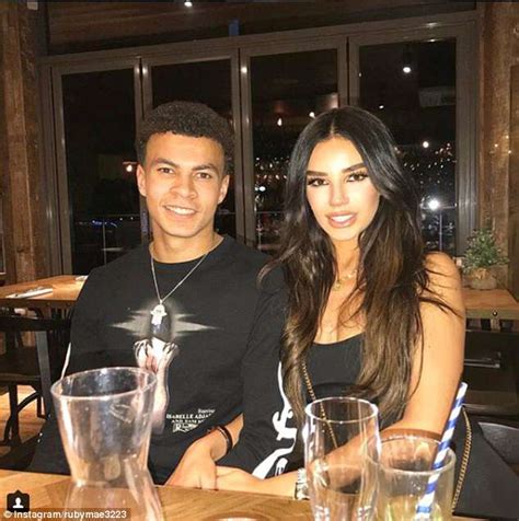 Do you know what are the favourite things and personalities of dele alli? Dele Alli's girlfriend Ruby Mae shares Instagram snap of ...