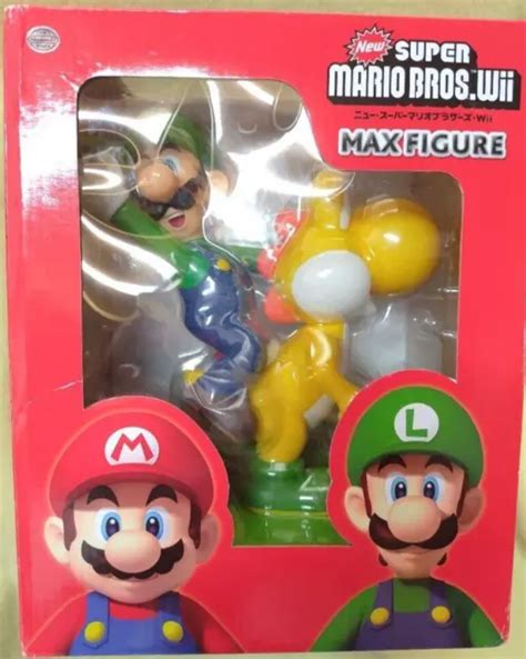 New Super Mario Bros Will Max Figure Luigi And Yoshi From Japan New 91