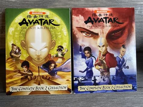 Avatar The Last Airbender Complete Book Collection 1 And 2 Dvd 1900