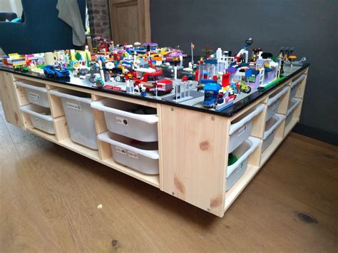 Lego Tafel Jongens Lego Slaapkamer Lego Tafel Speelkamer Ideeën