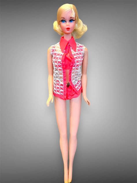 Vintage Talking Mute Lemon Blonde Nape Curl Barbie Big Eyelashes Ebay
