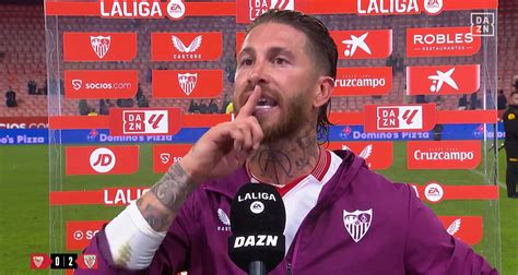 Sergio Ramos Perde A Cabeça Com Torcedor Do Sevilla Em Entrevista Ao