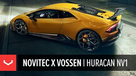 Novitec X Vossen Lamborghini Huracan Performante Nv1 Forged Wheel