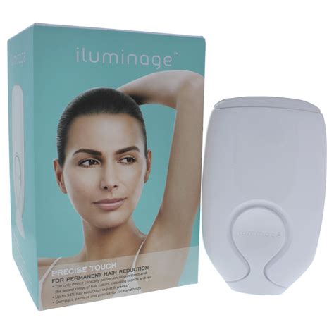 precise touch permanent hair reduction by iluminage for women 1 pc kit hair reduction device on