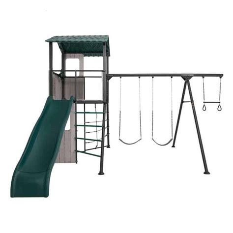 Install Only Adventure Clubhouse Swing Set Leisure Installs