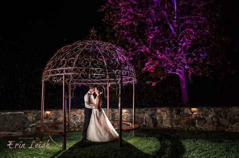 Purple Lavender Pink Outside Lighting Wedding Uplighting By Soundwave