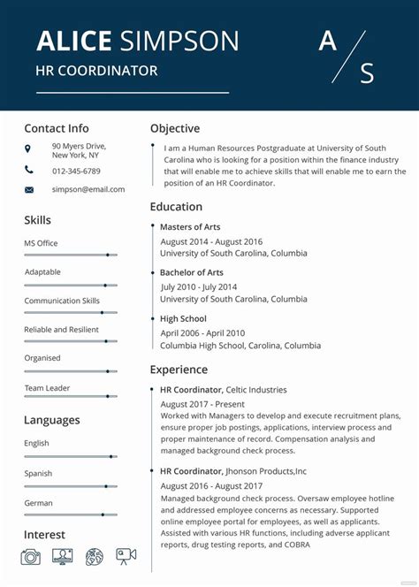 Here's how to get them for free Free Editable Resume Templates Best Of Free Hr Resume ...