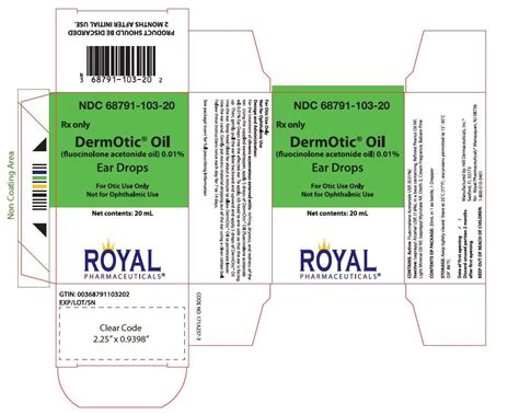 Dermotic Oil Package Insert