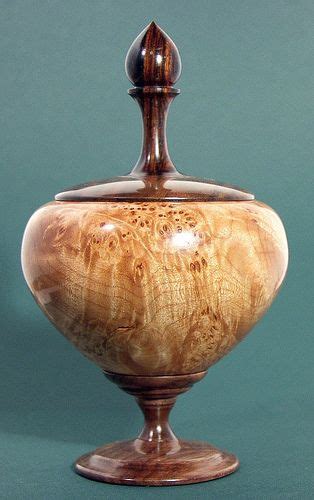 Velvet Lined Trinket Box Wood Turning Wood Vase Wood Turned Bowls