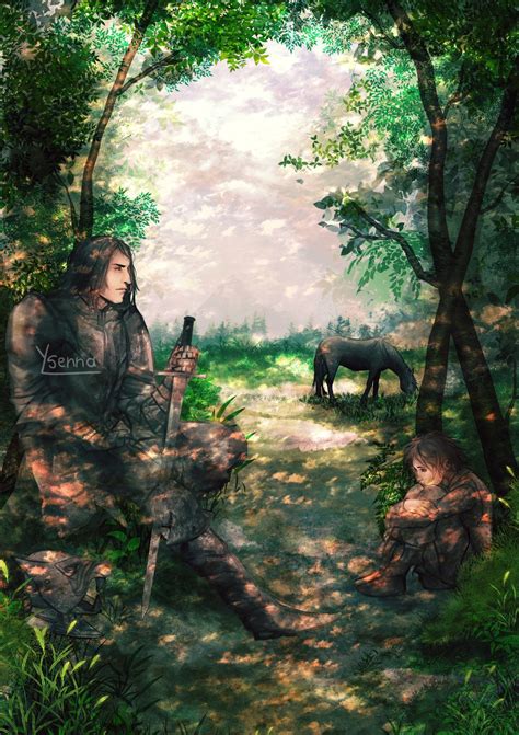 Everything Arya And The Hound By Alex Ysenna Oksana Game Of