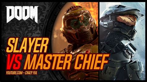 Doom Slayer Vs Master Chief Mas Sangriento De Lo Que Esperarian Youtube
