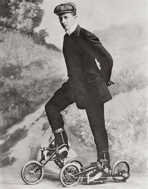 Old Fashioned Roller Skates Photo 1910 History Roller Skates