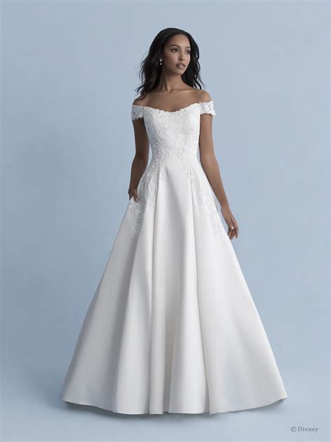 See Every Disney Princess Wedding Dress From Allure Bridals Popsugar Love And Sex Photo 9