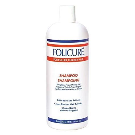 Folicure Shampoo 32 Ounce Shampoo Hair Shampoo Shampoo For Thick Hair
