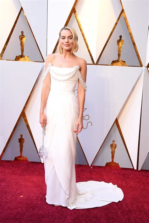 Margot Robbie Oscars Red Carpet Dresses 2018 Popsugar Fashion Photo 3