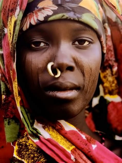 Fascinating Humanity North Cameroon Near Pouss Musgun Woman