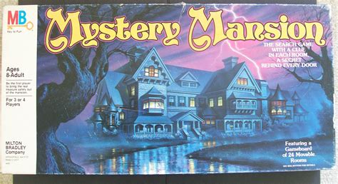 Vintage Board Game Of Mystery Mansion All About Fun And Games