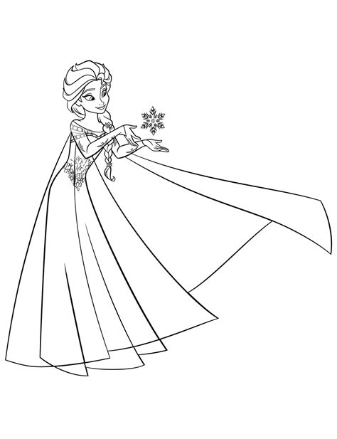 Elsa Coloring Pages