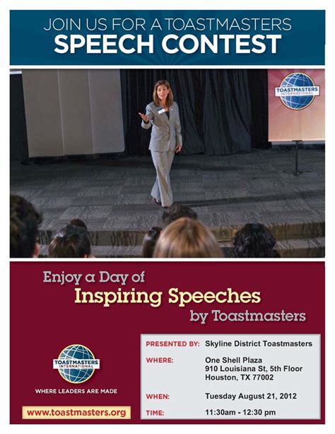 Speech Contest Flyer Public Speaking Public Speaking Tips Speech