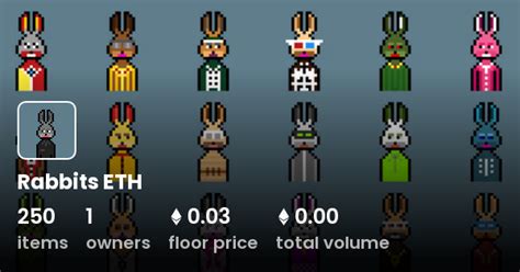 Rabbits Eth Collection Opensea