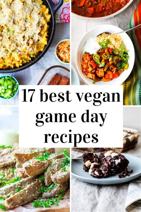 Looking for some good old vegan fast food? Best Vegan Game Day Recipes (Healthy Comfort Food) | Up ...
