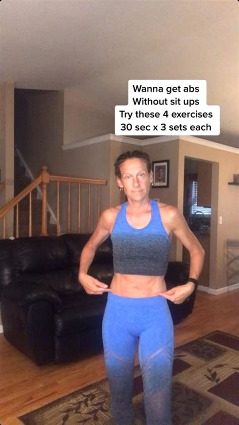 Wanna Tone Your Abs Without Sit Ups Try These 4 Standing Ab Exercises Slim Waist Workout Abs