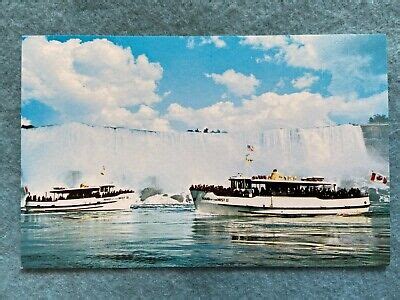 Maid Of The Mist Niagara Falls Vintage Postcard EBay