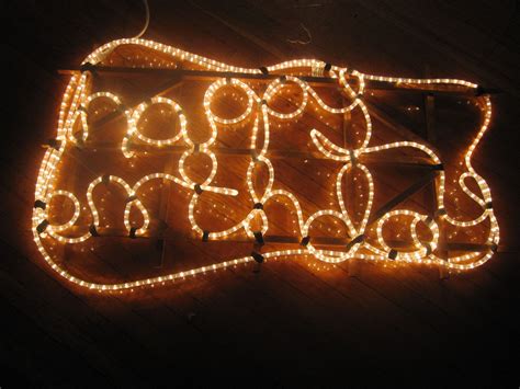 Handmade Happy Birthday Sign In Rope Lights All In A Days Work