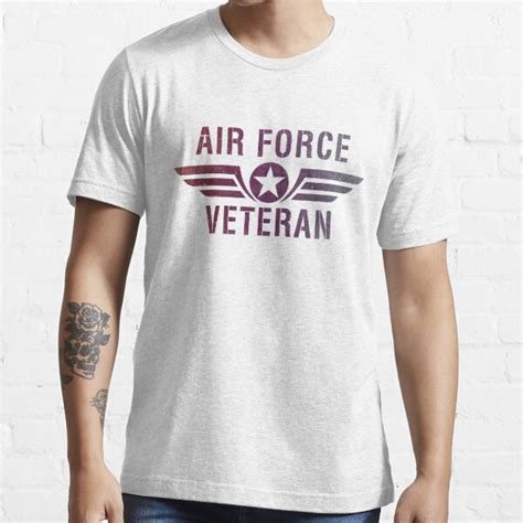 Air Force Veteran T Shirt For Sale By Rebelflag Redbubble Air