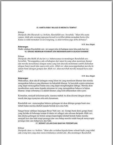 Maybe you would like to learn more about one of these? 40 hadis akhir zaman image by Dia Alisya | Screenshots, Hadis