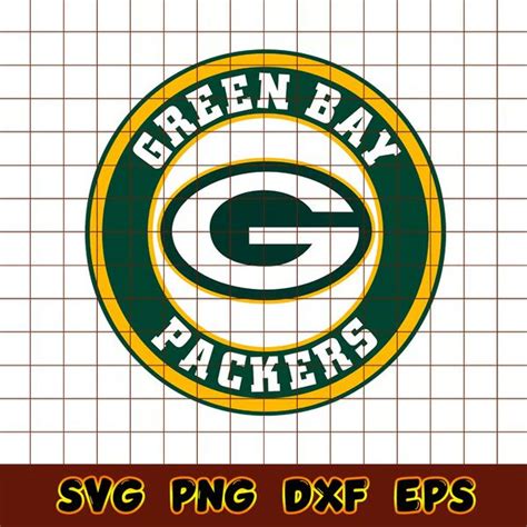 Green Bay Packers Circle Logo Svg Green Bay Packers Svg Nf Inspire