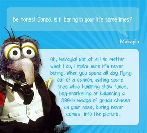 Gonzo Muppet Quotes Quotesgram