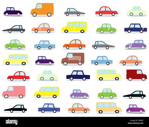 Cartoon Cars Hi Res Stock Photography And Images Alamy