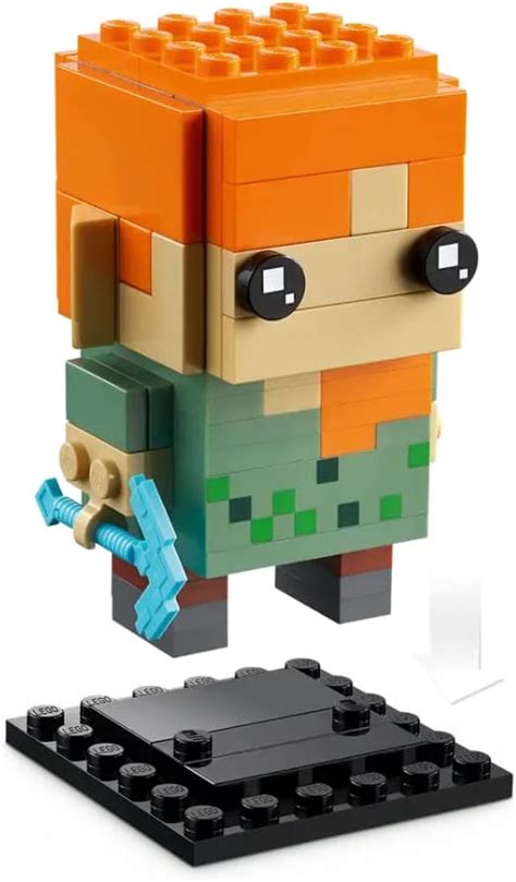 Lego Brickheadz Minecraft Alex Set 40624 The Minifigure Store
