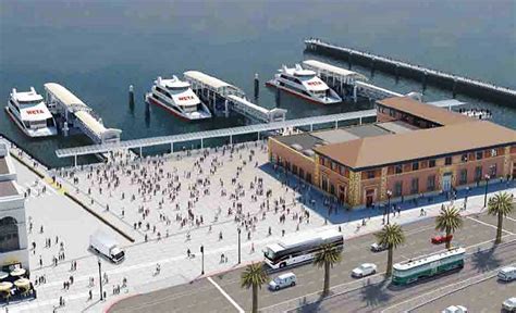 Downtown San Francisco Ferry Terminal Project Begins Pile Driving