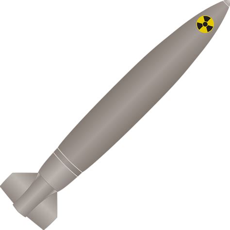 Image vectorielle gratuite: Bombe Atomique, Missile Nucléaire - Image gratuite sur Pixabay - 149833