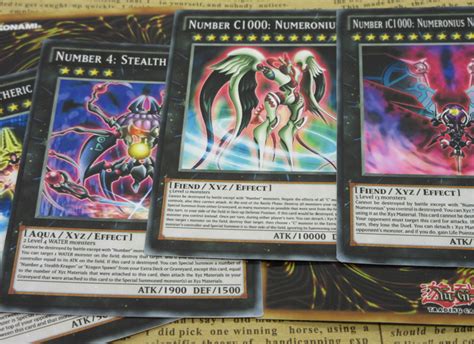 2020 Yugioh Zexal Anime Special Cards New Order Number Ic1000 Numeronius Numeronia Don Thousand