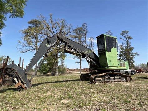 John Deere D Forestry Swing Machine With Rotobec Grapple