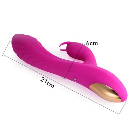 silicone rechargeable sex toys for women warming thrusting rabbit vibrator dildo ebay