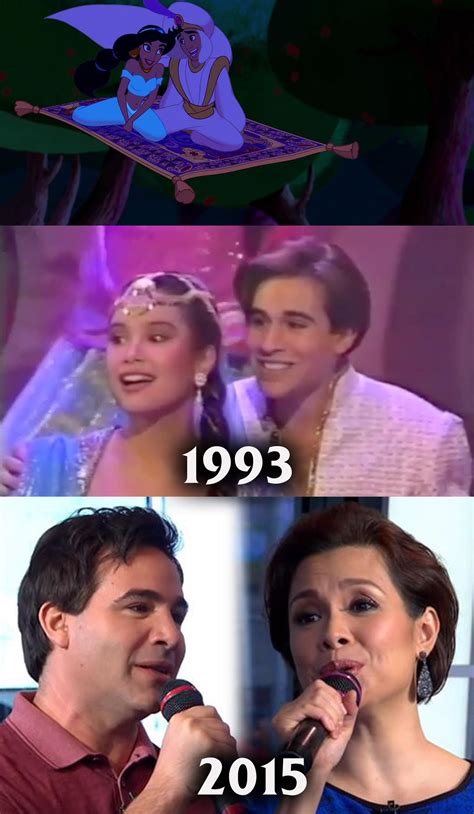 Original Singing Voices Behind Jasmine And Aladdin Lea Salonga And Brad