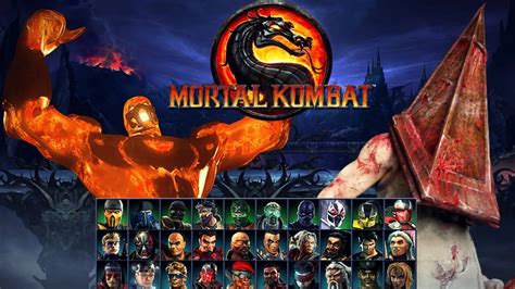 Mortal Kombat 9 Expert Tag Ladder Blaze And Pyramid Head Gameplay