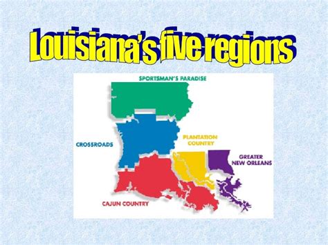 La 5 Regions Cajun Country And Greater New Orleans