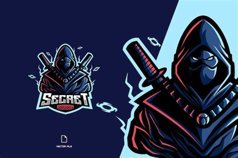 Premium Vector Ninja Assassin Mascot Logo Game For Sport And Esport