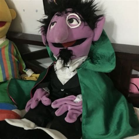 Sesame Street The Count Puppet Hobbies And Toys Toys And Games On Carousell