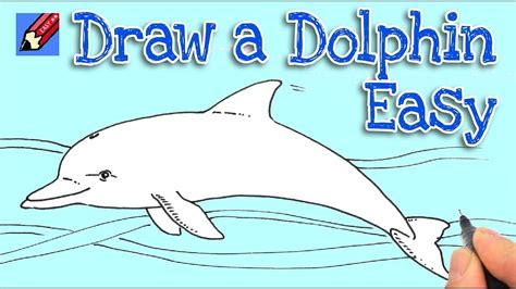 How To Draw A Dolphin Step By Step Realistic
