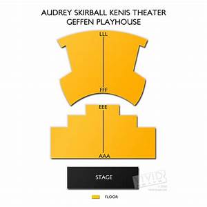 Geffen Playhouse Skirball Kenis Theater Seating Chart Vivid