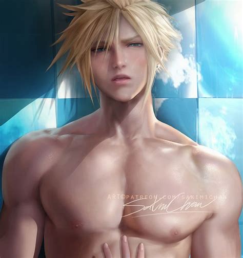 Breasts Cloud Strife Final Fantasy Final Fantasy Vii Konsu Konsuke Nude My Xxx Hot Girl